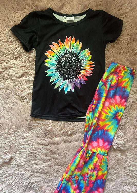 Radiant Sunflower Tie-Dye Set